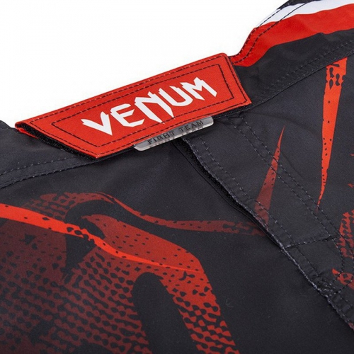Шорты Venum Galactic Fightshorts Black Red Киев