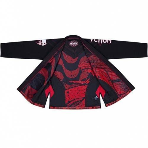 Кімоно для джіу-джитсу Venum Absolute 2.0 Crimson Viper BJJ GI Gold Weave фото