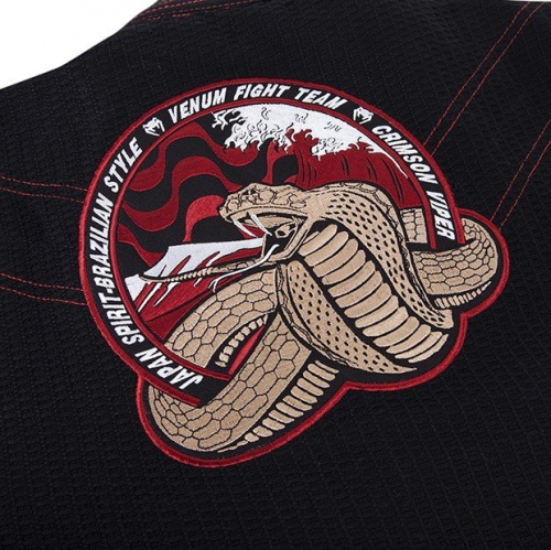 Кімоно для джіу-джитсу Venum Absolute 2.0 Crimson Viper BJJ GI Gold Weave ціна
