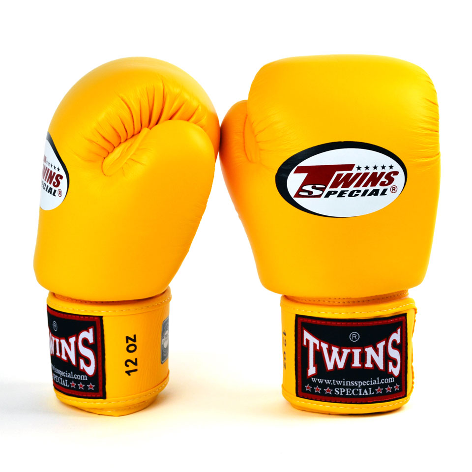Дитячі боксерські рукавиці Twins Velcro BGVL3 Yellow купити