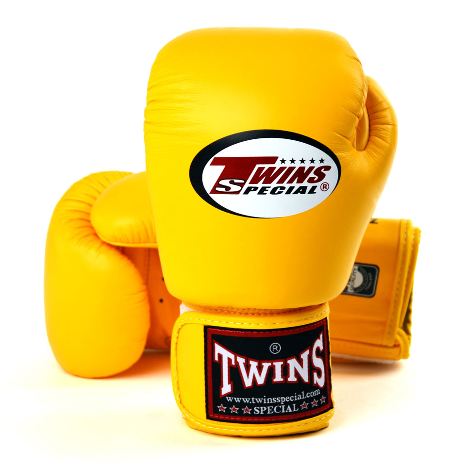 Twins Дитячі боксерські рукавиці Twins Velcro BGVL3 Yellow
