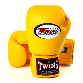 Детские боксерские перчатки Twins Velcro BGVL3 Yellow