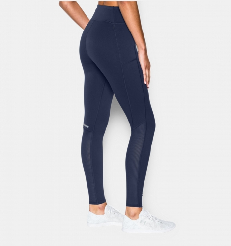 Жіночі компресійні штани Under Armour HeatGear Compression Fly By Leggings Navy купити
