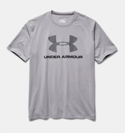 Футболка Under Armour Sportstyle Logo T-Shirt Grey, Фото № 4