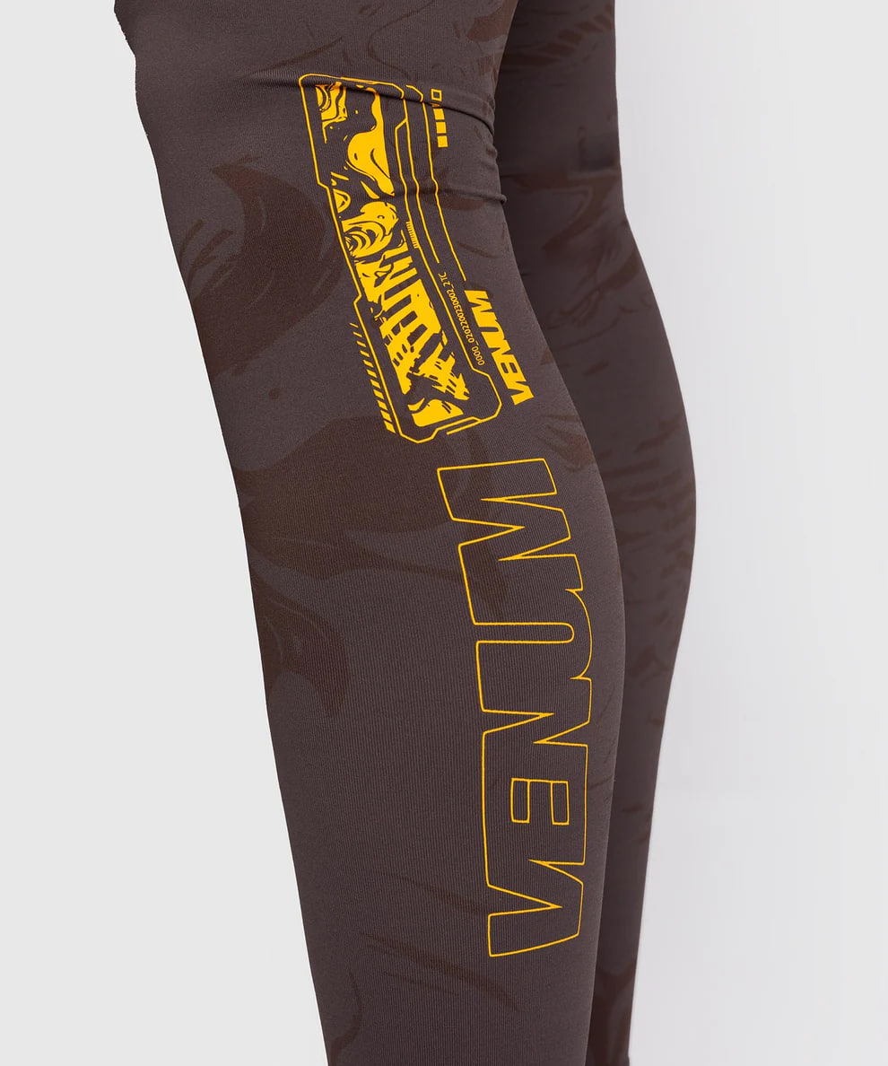 Компрессионные штаны UFC Venum FIGHT WEEK 4.0 Mens Spats Dark Brown цена