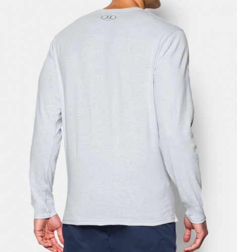 Лонгслів Under Armour Henley T-Shirt Air Force Gray Heather купити