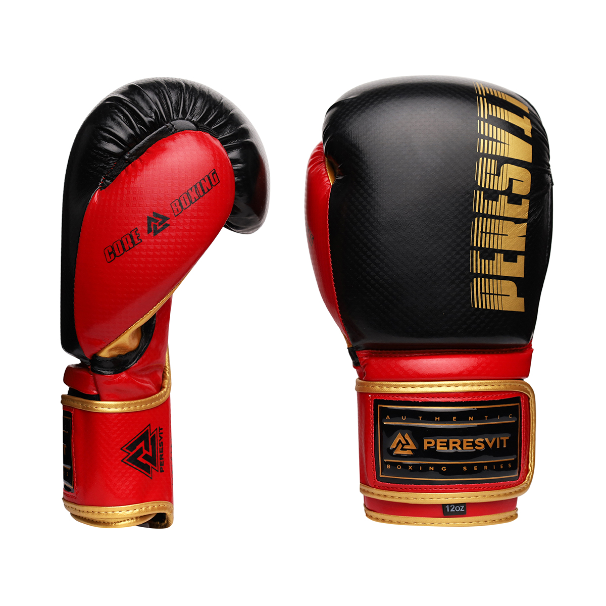 Боксерські рукавиці Peresvit Core Boxing Gloves Black Red Yellow