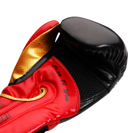 Боксерські рукавиці Peresvit Core Boxing Gloves Black Red Yellow, Фото № 5