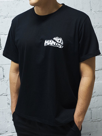 Футболка Manto T-Shirt Torn Black, Фото № 2