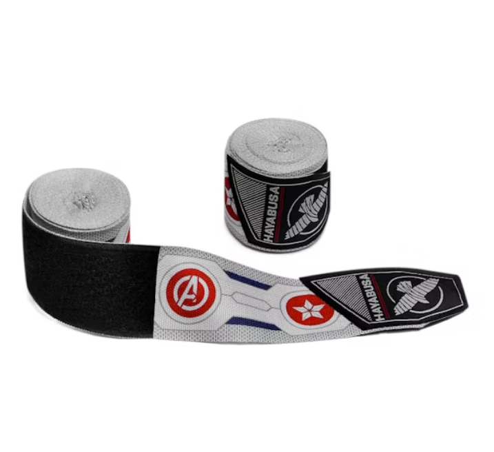 Hayabusa Marvel Hero Elite Handwraps Captain America Sam Wilson boxing bandages buy
