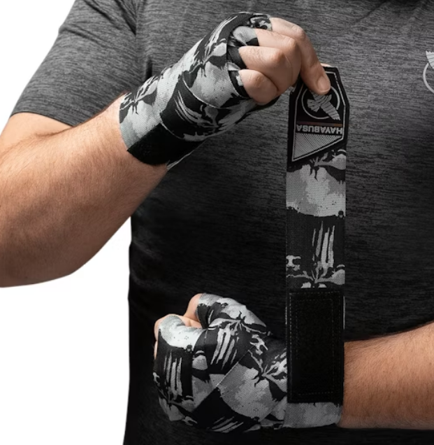 Hayabusa Marvel Hero Elite Handwraps Punisher boxing bandages photo