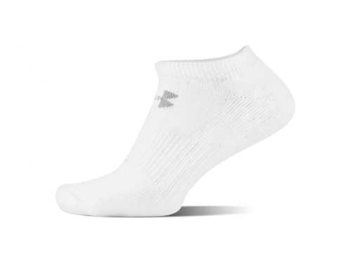 Носки Under Armour Charged Cotton 2.0 Noshow 6 Pack White фото