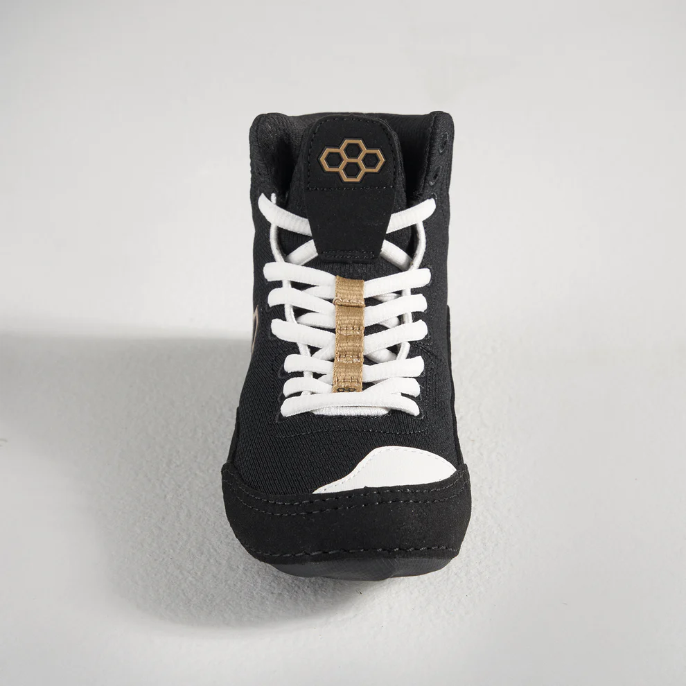 Rudis Colt 2.0 Youth Wrestling Shoes Black Gold size