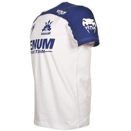 Футболка Venum Shogun Team T-shirt - White-Blue, Фото № 3