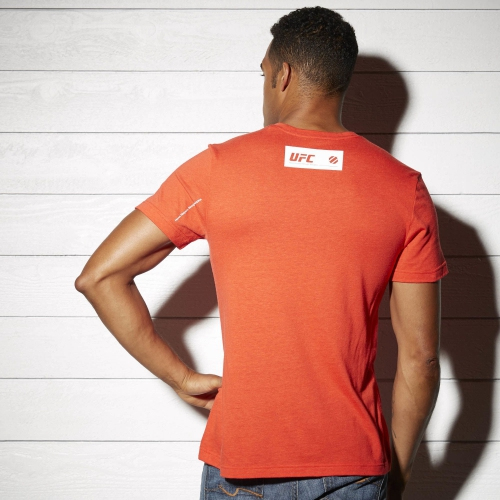 Футболка Reebok UFC Fan Triblend Tee Riot Red купити