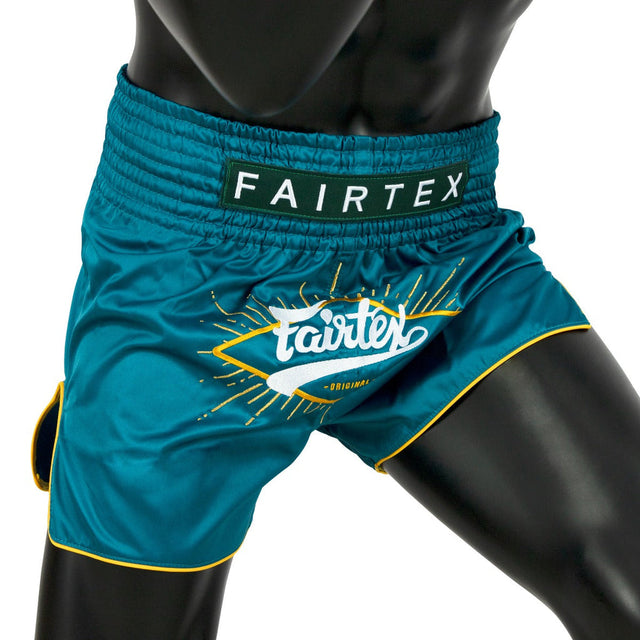 Тайские шорты Fairtex BS1907 Focus Green цена
