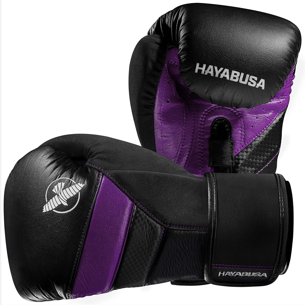 Боксерские перчатки Hayabusa T3 Boxing Gloves Black Purple