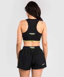 Спортивное бра Venum Training Camp 4.0 Sport Bra - Black/Neon Green цена