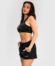 Спортивное бра Venum Training Camp 4.0 Sport Bra - Black/Neon Green купить