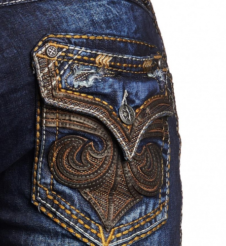 Джинсы Affliction Blake Burning фото