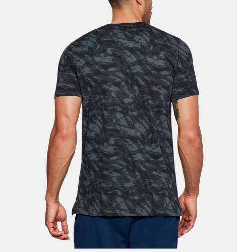 Under Armour Sportstyle Printed Short Sleeve T-Shirt Black buy
