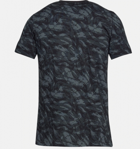 Under Armour Sportstyle Printed Short Sleeve T-Shirt Black size