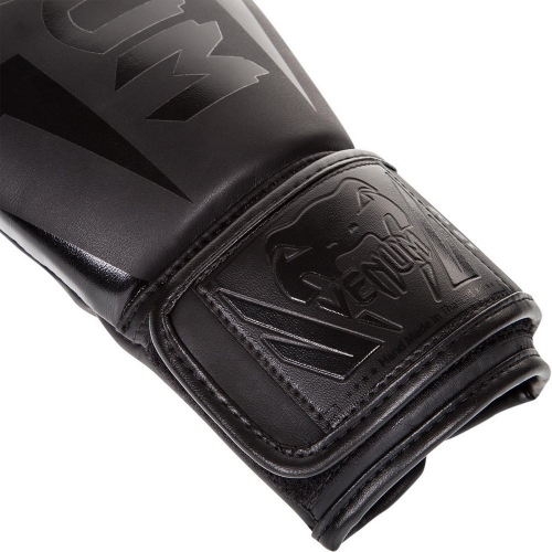 Боксерские перчатки Venum Elite Boxing Gloves Black цена