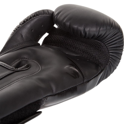 Боксерские перчатки Venum Elite Boxing Gloves Black фото