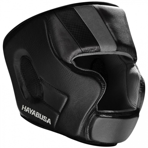 Шлем Hayabusa T3 Striking Headgear Black Grey ціна