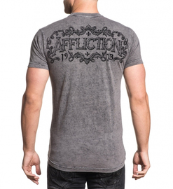 Двухсторонняя футболка Affliction Physics Reversible T-shirt, Фото № 3