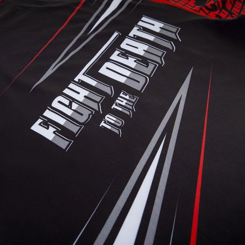 Рашгард Venum Gladiator Rashguard Long Sleeves Black Red в Україні