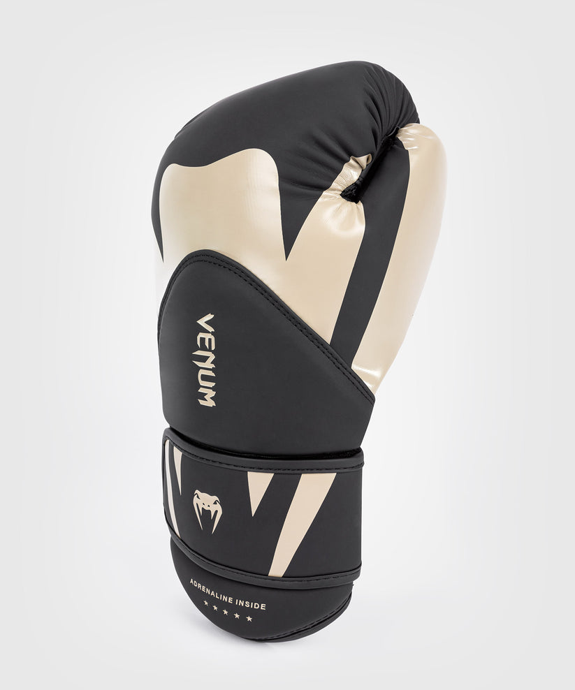 Venum Challenger 4.0 Boxing Gloves Black Beige photo