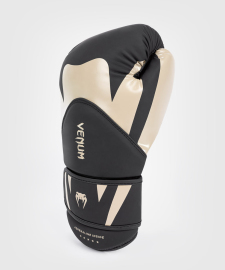Боксерські рукавиці Venum Challenger 4.0 Boxing Gloves Black Beige фото