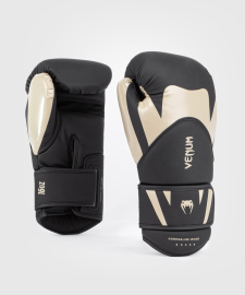 Боксерські рукавиці Venum Challenger 4.0 Boxing Gloves Black Beige ціна
