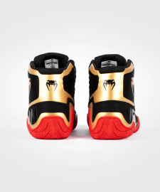 Борцівки Venum Elite Wrestling Shoes Black Gold Red, Фото № 6