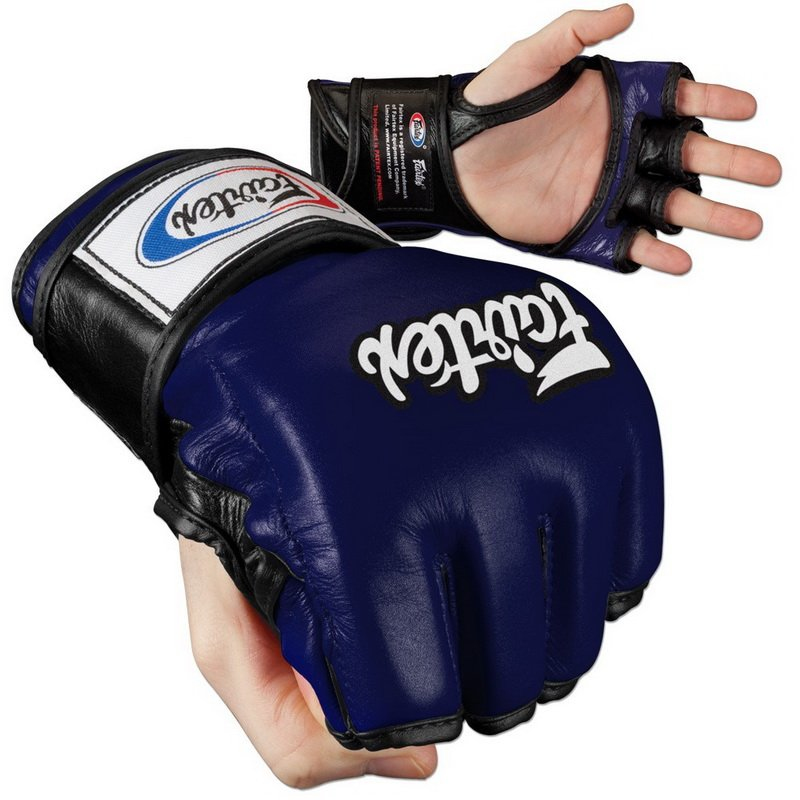 Перчатки MMA Fairtex Ultimate Combat MMA Gloves Blue