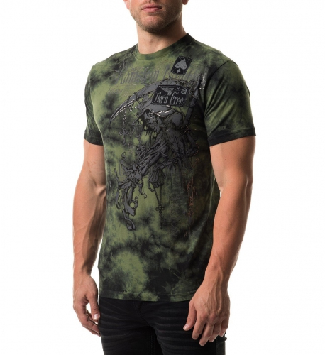 Affliction Range T-Shirt Green price