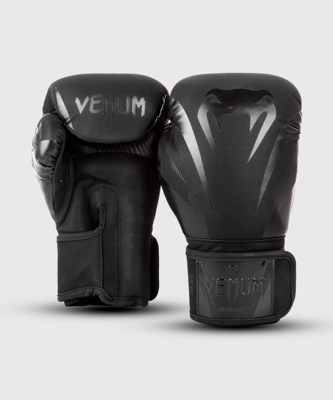 Venum Impact Boxing Gloves Black Black buy