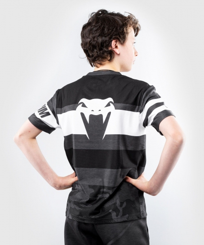 Дитяча футболка Venum Bandit Dry Tech Black Grey купити