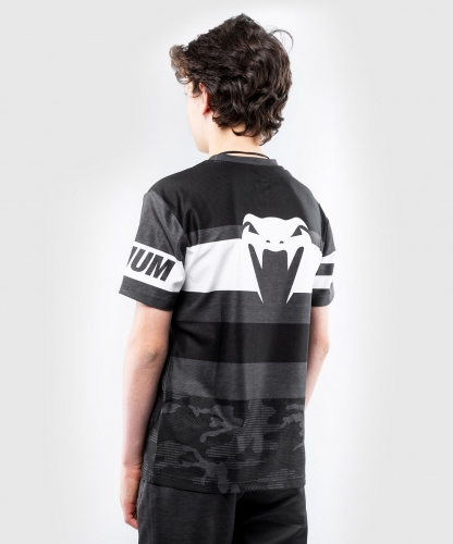 Дитяча футболка Venum Bandit Dry Tech Black Grey фото