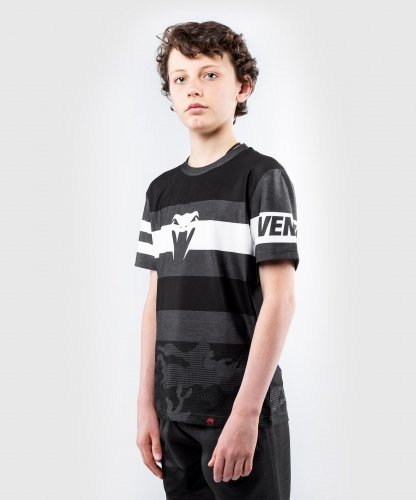 Дитяча футболка Venum Bandit Dry Tech Black Grey ціна