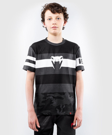Детская футболка Venum Bandit Dry Tech Black Grey