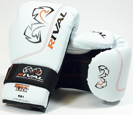 Боксерские перчатки Rival RB1 Ultra Bag Gloves White