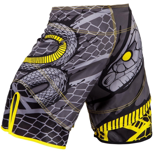 Шорти для MMA Venum Snaker Fightshorts Black Yellow фото
