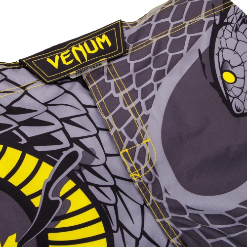 Шорти для MMA Venum Snaker Fightshorts Black Yellow оригінал