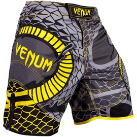 Шорты для MMA Venum Snaker Fightshorts Black Yellow, Фото № 3
