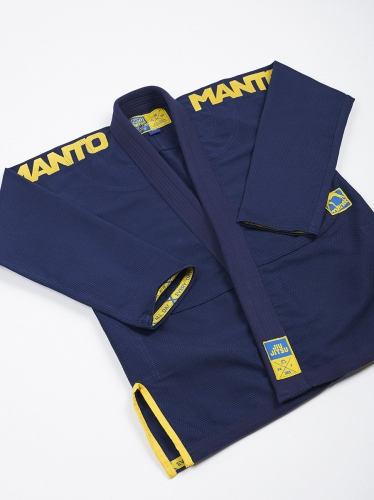 Кимоно для джиу-джитсу Manto X3 BJJ GI Blue ціна