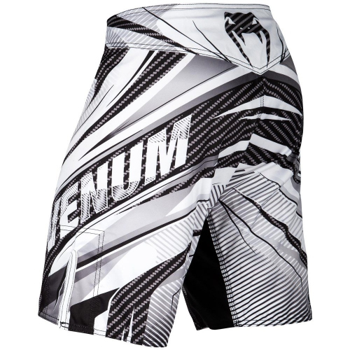 Шорти для MMA Venum Galactic 2.0 Carbon Fightshorts White фото