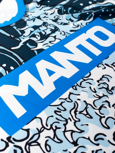 Рашгард MANTO Waves 2.0 Rashguard Short Sleeve оригінал
