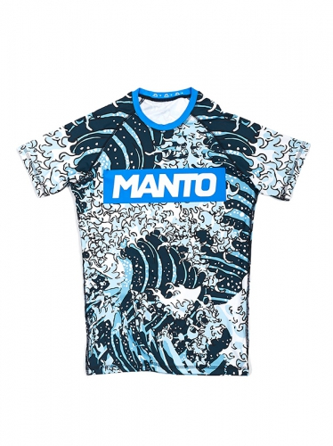 Рашгард MANTO Waves 2.0 Rashguard Short Sleeve купити